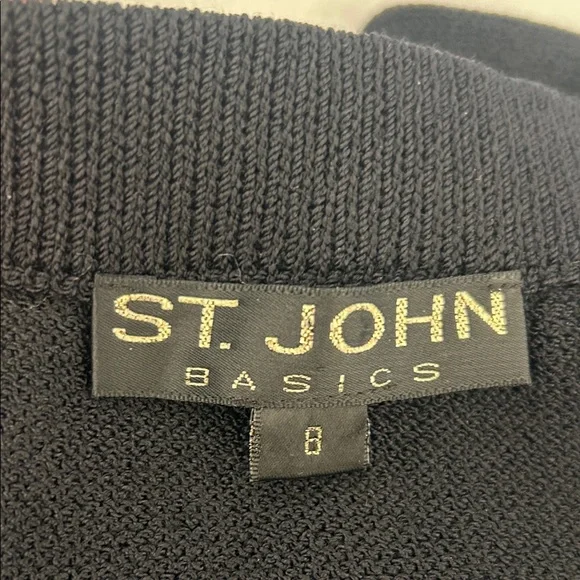 St. John Basics Black skirt - Picture 9 of 9